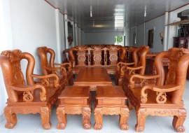 Khám phá mẫu bàn ghế gỗ phòng khách giá rẻ, chất lượng bán chạy nhất hiện nay tại Cơ sở mộc Đức Tính